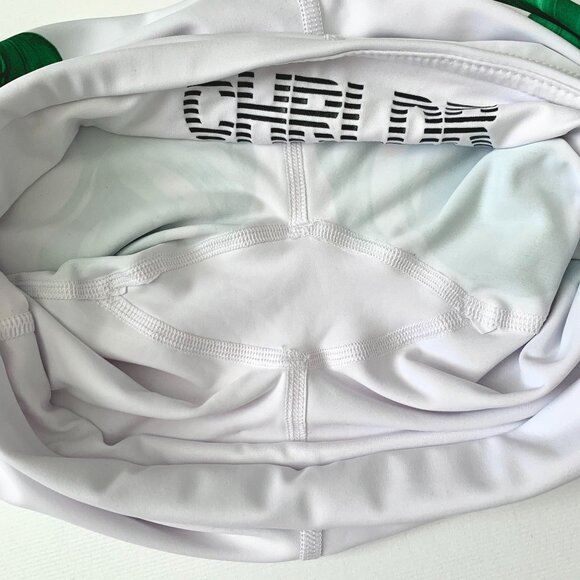 CHRLDR Monstera Leaf 3/4 Leggings Athleisure Yoga Tropical Resort Wear Vacation - Picture 9 of 14